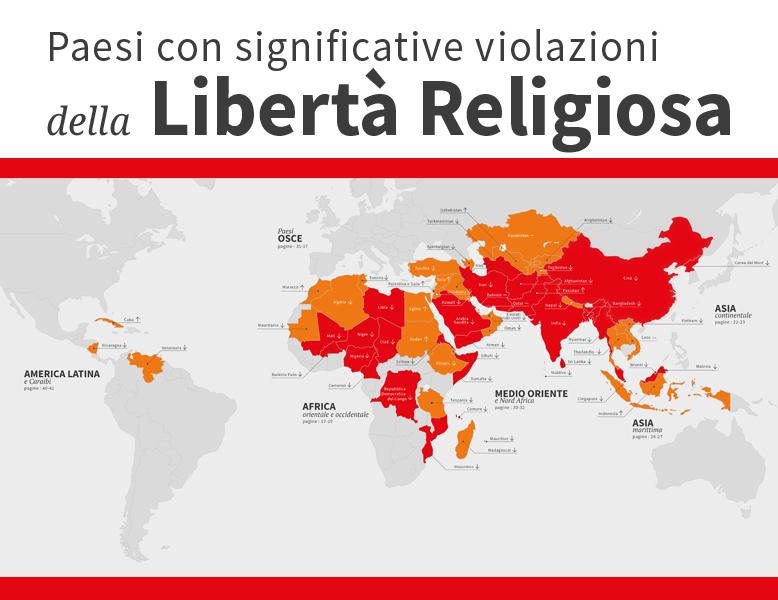 416 milioni di cristiani minacciati dalla persecuzione. Ne parliamo nel Rapporto sulla libertà religiosa 2021
