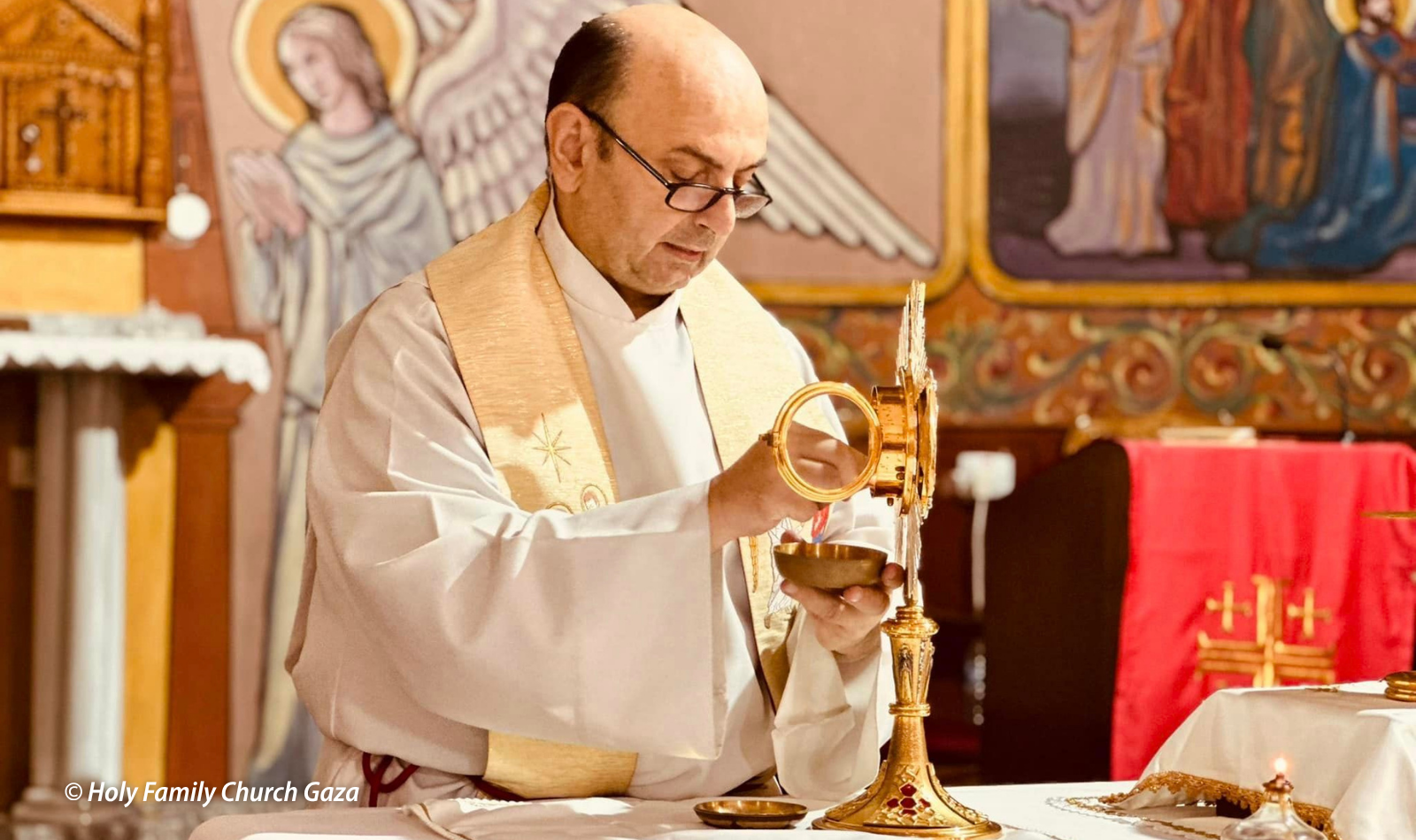 Gaza, Padre Romanelli parla ad ACS: “Aspettiamo la pace”